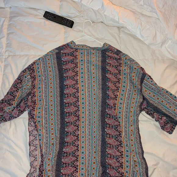 Colorful Bohemian Kimono Top - Picture 5 of 10